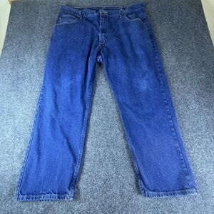 Red Kap Jeans‎ Mens 38x26 Blue Denim Cotton Mid Rise Relaxed Fit Straight Leg